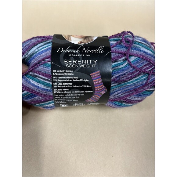 Lot Of 4 Premier Norville Serenity Sock Weight 50g 230 Yds Various Colors - Picture 7 of 11